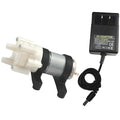 CONQUERALL DC 24V Self-priming pump 385 pump electric circulation with power supply for laptop water cooling - color: Pump+power Supply(us), size: DC 24V