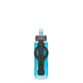 HydraPak SkyFlask Speed - Collapsible Handheld Running Water Bottle (350ml, 500ml, 500ml Insulated) - Adjustable Strap, Lightweight, Spill-Proof Cap - color: *NEW* Malibu Blue, style: 350ml
