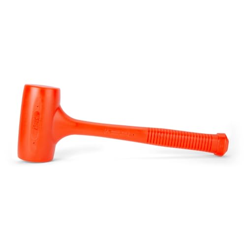 Capri Tools 10099 C099 Deadblow Hammer Orange PU, 4 lb. - size: 4 lb