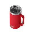 YETI Rambler 24 oz Mug, Vacuum Insulated, Stainless Steel with MagSlider Lid - color: Rescue Red