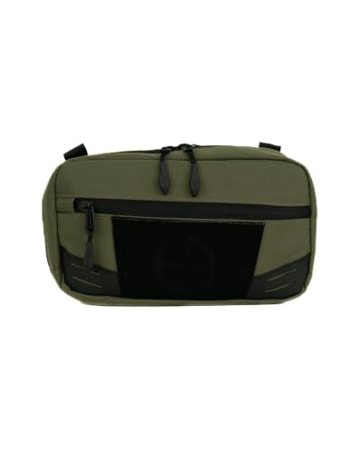 LA Police Gear LAPG Terrain Stealth Chest & Waist Fanny Pack, Green - color: Green
