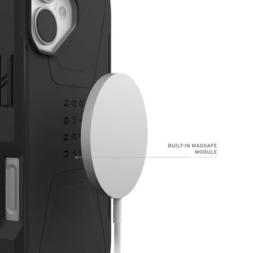 URBAN ARMOR GEAR UAG Designed for iPhone 17 Case Civilian - Compatible with MagSafe Military Grade Protective Cover, Black - color: Civilian - Black