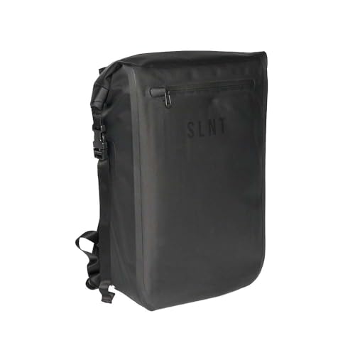 SLNT Faraday Backpack - Waterproof Signal Blocking Dry Bag (20 Liter) | Fits 17 Inch Laptop, Padded Shoulder Straps, 400D Waterproof Nylon TPU, RF-Welded Seams, Roll-Top Closure - size: 20L