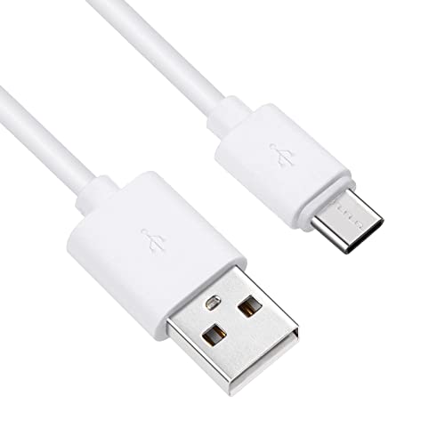 Short 1ft USB C Cable 20-Pack Bulk, USB A to Type C Charging Cord, White | USBC Fast Charging and Data Transfer Cables, Multipack, 1 Foot / 12 inch - color: White, size: 1 Foot