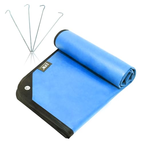 LYN Heavy Duty Emergency Blanket Survival Gear Waterproof Insulated Blanket Emergency Tarp for Camping, Hiking, Bushcraft - color: Blue