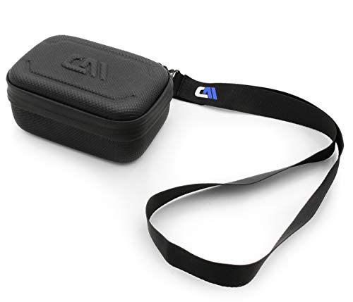 CASEMATIX Case Compatible with Garmin Edge 1050, Edge 850, Edge 840, eTrex Solar, eTrex SE, eTrex 22x, 30x, Touch 35 & More – Hard Shell GPS Carrying Case with Lanyard for Devices up to 4.75"