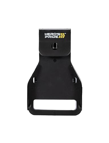 Hero's Pride Heavy Duty Locker Clip - Designed to Organize Duty Belts, Keys, and Tactical Gear - 75 lb Capacity - Fits Most Belt Buckles - Maximize Locker Space for Law Enforcement