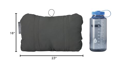Therm-a-Rest Compressible Cinch Camping and Backpacking Pillow, Large - 16 x 23 Inch, Outerspace - color: Outerspace, size: Large - 16 x 23 Inch