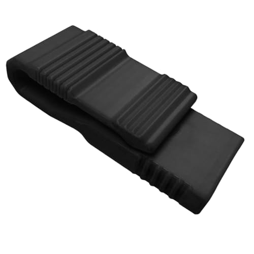 Emergency Safety Whistle with Flexible Clip, Loud Tactical EDC Whistle for Backpack, Running, Hiking, Police & Security Gear Accessory - color: Black