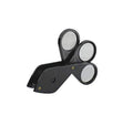 USA Folding Jewelers Loupe Style Pocket Magnifier - style: Triple Lens Fold Away Loupe