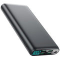 Portable Charger 38800mAh Power Bank with 5 Outputs & 2 Inputs,PD USB C In&Out Fast Phone Charging External Battery Pack Backup,Travel Essential Outdoor for iPhone 17/16/15,Android Samsung Galaxy etc - color: Black