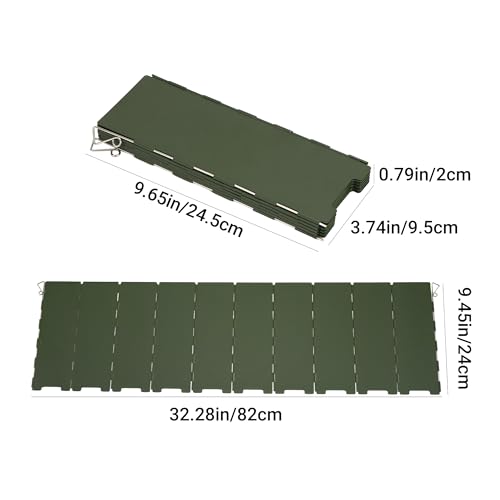 LinkWhere Camping Stove Windscreen – Heavy Duty Foldable Wind Guard with Carry Bag, Heightening and thickening plate, Portable Windproof Shield for Backpacking, High Altitude & Outdoor Grilling