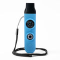 Emergency Survival Safety Whistle，Whistle for Kids with Lanyard,Compass,Thermometer,Ideal for Kayaking, Boating, Hiking, Camping, Climbing - color: Blue Whistle