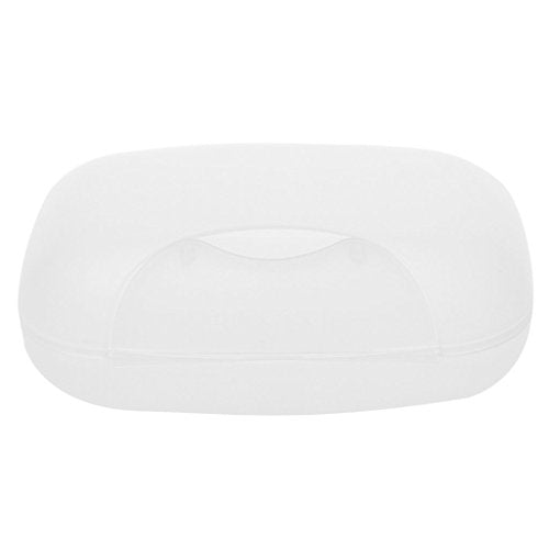 2 Pcs Plastic Soap Case Holder Container Box Home Outdoor Hiking Camping Travel Clear - color: Clear