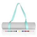 Tumaz Yoga Mat Strap Adjustable Carrier for All Yoga Mats, 2 Sizes - color: 14. Turquoise, size: 85 IN