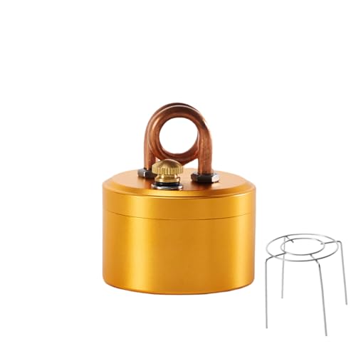 Mini Backpacking Stove with Stand | 50ML High Power Camping Alcohol Stove, Portable Ultralight for Hiking Biking Outdoor Water Coffee