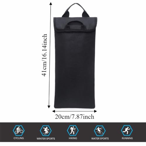 Bag, Hydration Bladder Sleeve for 2-2.5L Water Reservoir, Polyester Thermal Water Bladder Cover with Carrying Handle for Hiking, Cycling and Skiing,