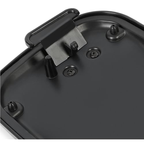 2 Set of - Center Console Armrest Cover Lid Kit for 9-7x for Bravada for Ascender for Envoy for Trailblazer EXT for Trailblazer for Rainier (Black,Plastic)