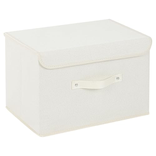 Cloth Storage Baskets with Handles,Beige 15x9.8x9.8in,1 Pack - color: Beige, size: 15x9.8x9.8in(1-pack)