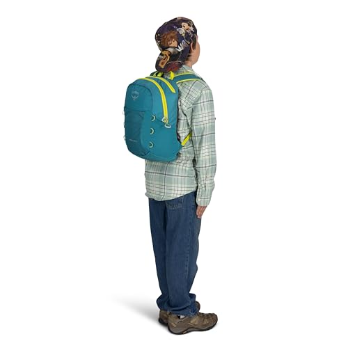 Osprey HydraJet 12L Kids' Hiking Pack with Hydraulics Reservoir, Green OS - color: Green Canopy