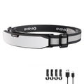 svsviio K0209 1500 Lumen Rechargeable Headlamp,230° Wide Beam Super Bright LED Head Lamp,4 Modes,Red Light,IPX5,Head Lights for Forehead,Hard Hat Light for Adults Camping,Hiking,Mechanic - size: 1 Pack