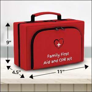 The Life Safety Pro Baby First Aid Kit - Grab and Go, 3 Sizes - size: Large