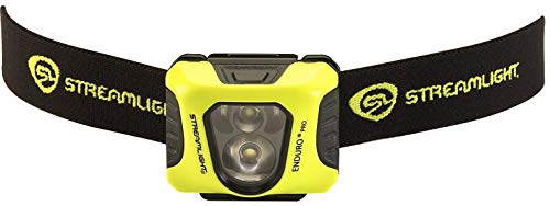 Streamlight 61421 Enduro Pro 200-Lumen 2,250-Candela Headlamp, Yellow | 200 lumens; 2,250 candela peak beam; elastic head strap; multi-mode lighting; IPX-rated water resistant - color: Yellow, style: Box