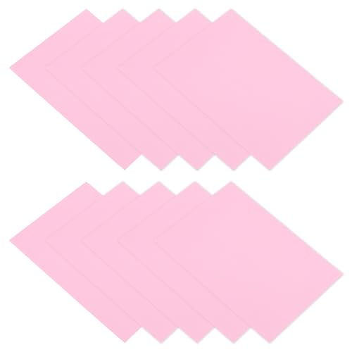 PATIKIL Down Jacket Repair Patch 6" x 8", 10 Pack Self Adhesive Nylon Fabric Patch for Tent Clothes Outdoor Camping Gear, Pink - color: Pink