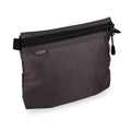 GOX Small Toiletry Bag for Men Bulk Cosmetic Bag Dopp Kit Carry On Zipper Pouch Organization Nylon Packing Sack Wate Repellent(Grey) - color: Grey
