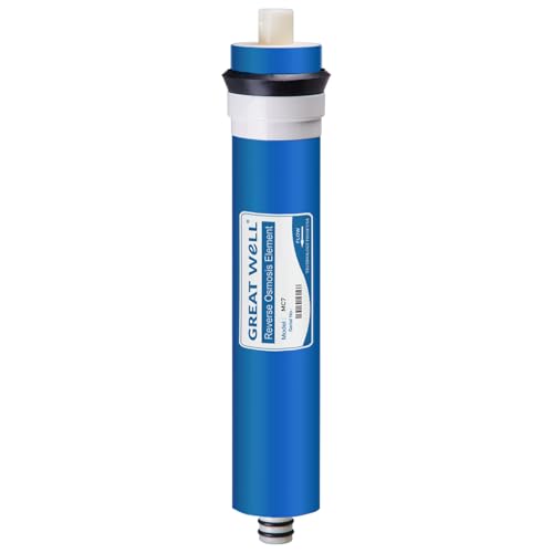 iSpring Greatwell NSF Certified Reverse Osmosis Membrane 75 GPD 11.75” X 1.75”, Replacement Fits Standard Under Sink RO Drinking Water Filtration System, MC7 - style: 75GPD RO Filter