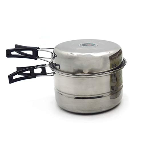 Portable Outdoor Cookware Camping Hiking Picnic Cooking Bowl Pan Pot Set [Item Number: ET-Cook001]