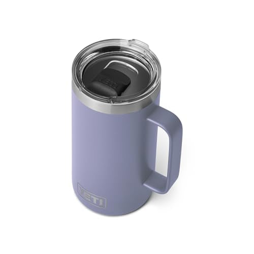 YETI Rambler 24 oz Mug, Vacuum Insulated, Stainless Steel with MagSlider Lid - color: Cosmic Lilac
