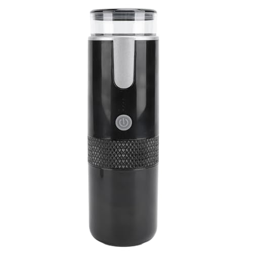 Ejoyous Portable Coffee Maker Travel, Car Electric Espresso Brewer Coffee Making Machine for Camping RV Hiking Home Office, Compatible Ground Coffee and Capsule