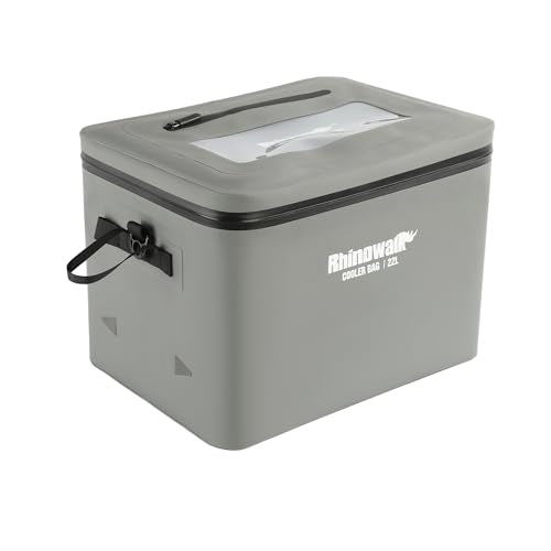 Rhinowalk 22L Waterproof Insulated Cooler Insert Bag – Heavy-Duty Food & Beverage Liner for Motorcycle Tail Boxes – Includes Zipper Wax (MFT2303) - style: Insulation Bag Onlly Mft2303