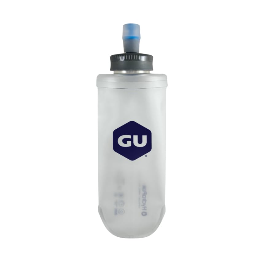 Soft Flask for Energy Mix, Collapsible Water Bottle, Leakproof Portable Flexible, Easy Open Cap, Foldable, Lightweight for Running, Hiking, Cycling, Climbing, Gym, Travel, 500 mL