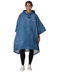 FROGG TOGGS Ultra-lite2 Waterproof, Breathable Rain Poncho - color: Blue, style: Adult