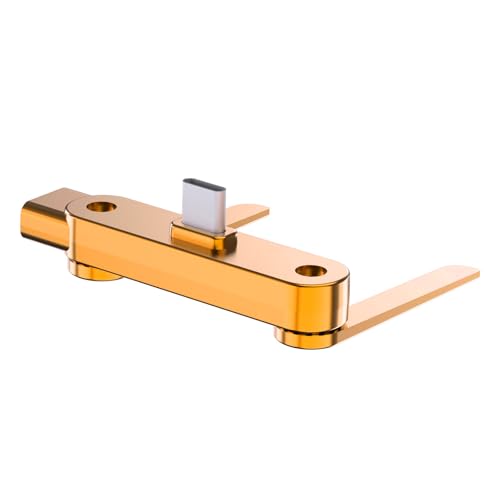 Invisible Foldable Holder Charger Cable with Stand, 240w Fast Charging Stand Sideways Data Cables with 360° Invisible Stand, Detachable 2 in 1 Phone Holders for Gaming Office Car Travel - color: Orange
