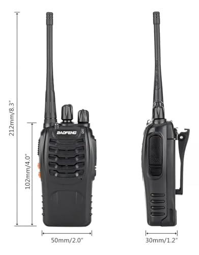 BAOFENG BF-888S Two-Way Radios (Pack of 2)
