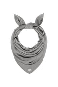 UPF 50+ Cooling Bandana for Men & Women - UV Sun Protection Neck Scarf - color: Gray