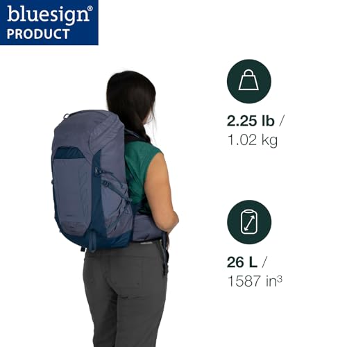 Osprey Tempest 26L Women's Lightweight Hiking Backpack, Green OS - color: Frosty Mint Green/Botanica, size: 26L - Standard Fit
