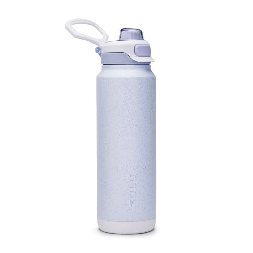 ZULU Powerfill Pro 32oz Stainless Steel Sip or Chug Water Bottle, Glacier Drift - color: Glacier Drift, style: 32oz