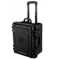 21" L x 16" W x 10" H Large Hard Case with Foam, Portable Rolling Hard Case with Wheels, Waterproof Shockproof Dustproof, Suitable for Cameras, Lenses, Camcorder, Instrument, Telescopes - size: 21 Inch