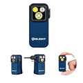 OLIGHT Oclip Pro Rechargeable EDC Clip-on Flashlight, Midnight Blue - color: Midnight Blue