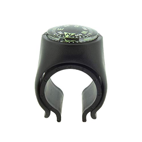 Sun Company Clip-On Compass for Bikes | Handlebar Compass for Bicycle, Motorcycle, ATV, or Snowmobile