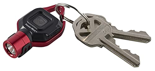 Streamlight 73301 PocketMate 325-Lumen Red LED Flashlight, Red | 325 lumens; USB rechargeable capable; multi-mode lighting; IPX-rated water resistant; impact-resistance tested - color: Red