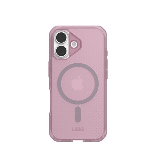 URBAN ARMOR GEAR UAG Designed for iPhone 17 Case Dot - Compatible with MagSafe Translucent Military Grade Protective Cover, Lilac Purple - color: Dot - Lilac Purple