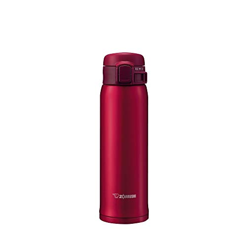 Zojirushi Stainless Mug, 1 Count (Pack of 1), Garnet Red, 0.48 liters - color: Garnet Red, style: 16-Ounce