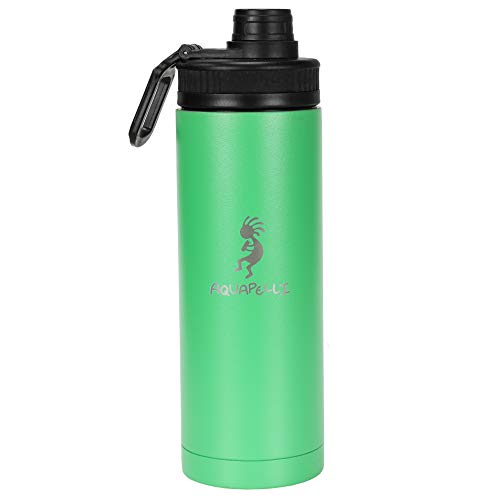 Vacuum Insulated Water Bottle, 18 ounces, Island Green - color: Island Green