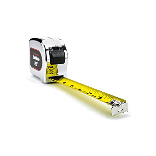 Crescent Lufkin 1-1/8" x 35' Chrome Case Yellow Clad Tape Measure - L935-02 (Pack of 4) - size: 10.7 m (Pack of 4)