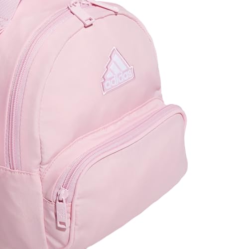 adidas Mini Backpack for Women – Small Bag for Travel, Gym, Festival & More - color: True Pink